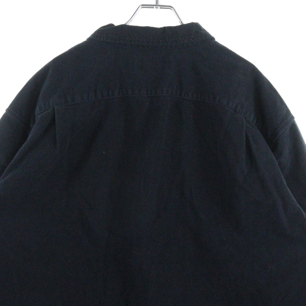 SUPREME(シュプリーム) 25AW flannel pajama shirts フランネルパジャマ長袖シャツ ブラック