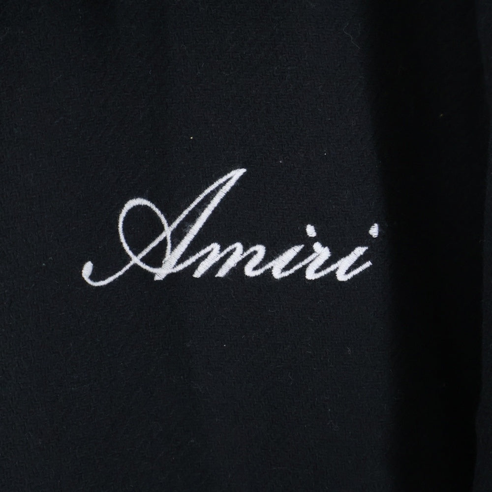 AMIRI(アミリ) フロント スナップボタン キルティング ジャケット ブラック