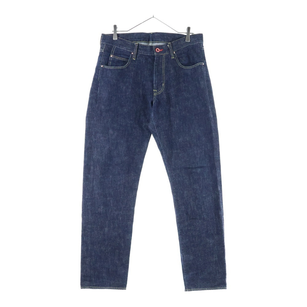CUNE(キューン) バックプリント デニムパンツ インディゴ CGF22U2CWOW