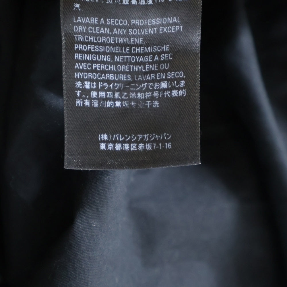 BALENCIAGA(バレンシアガ) 20SS BBロゴ 長袖シャツ フロントポケット ブラック 534333 TELE5