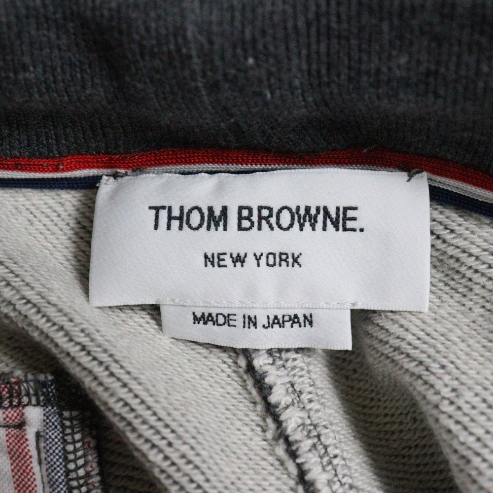 THOM BROWNE(トムブラウン) 4-Bar Striped Sweatpants スウェットパンツ グレー MJQ008H-00535025