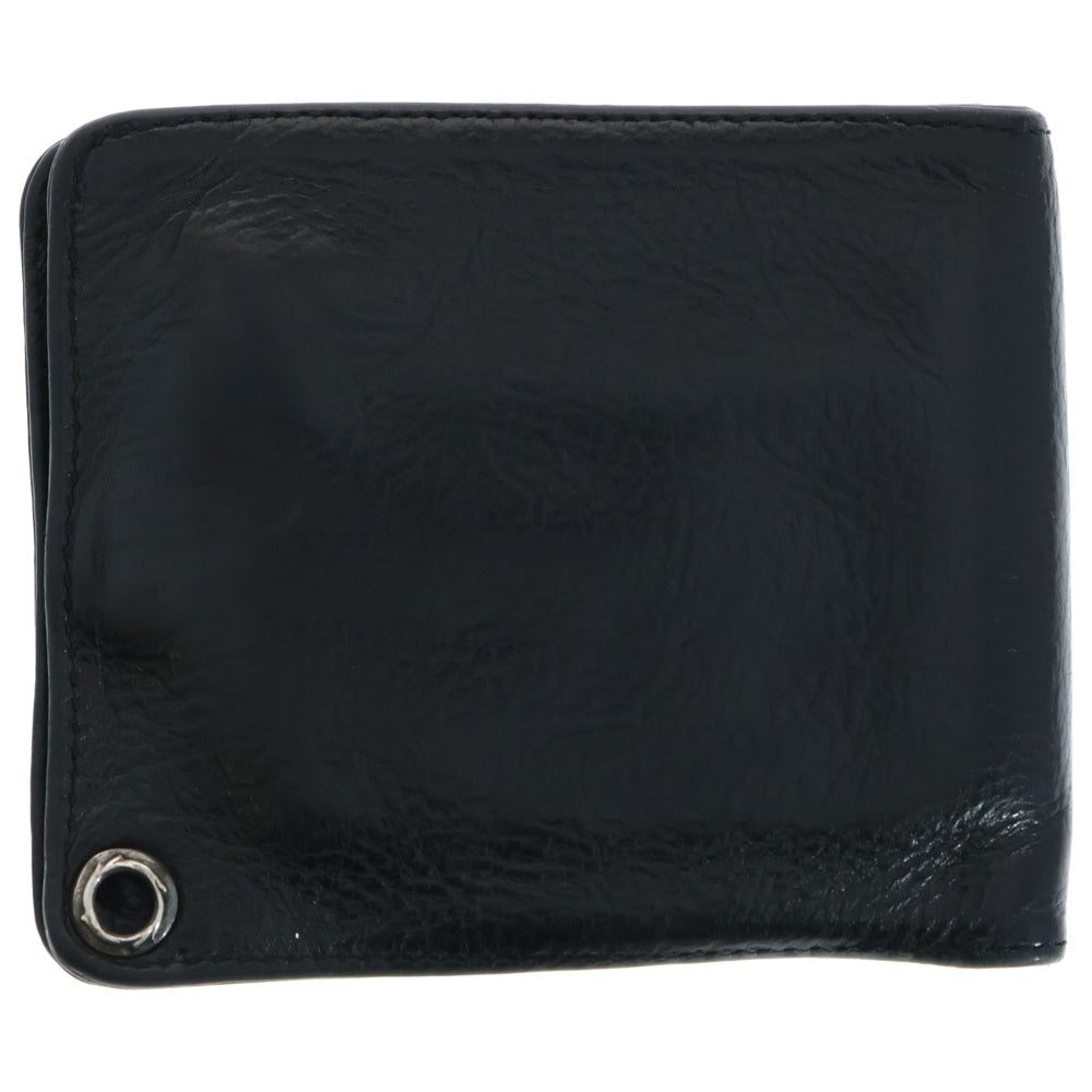 CHROME HEARTS(クロムハーツ) 1SNAP 1スナップ クロス ボールボタン レザーウォレット 財布 ブラック BCA361