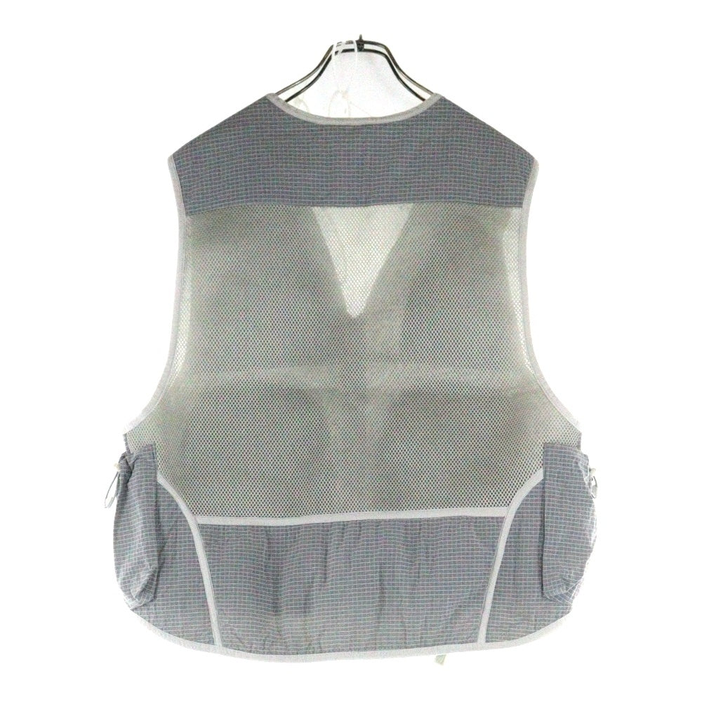 Palace Skateboards(パレススケートボーズ) ジップアップ マルチポケット カーゴベスト グレー