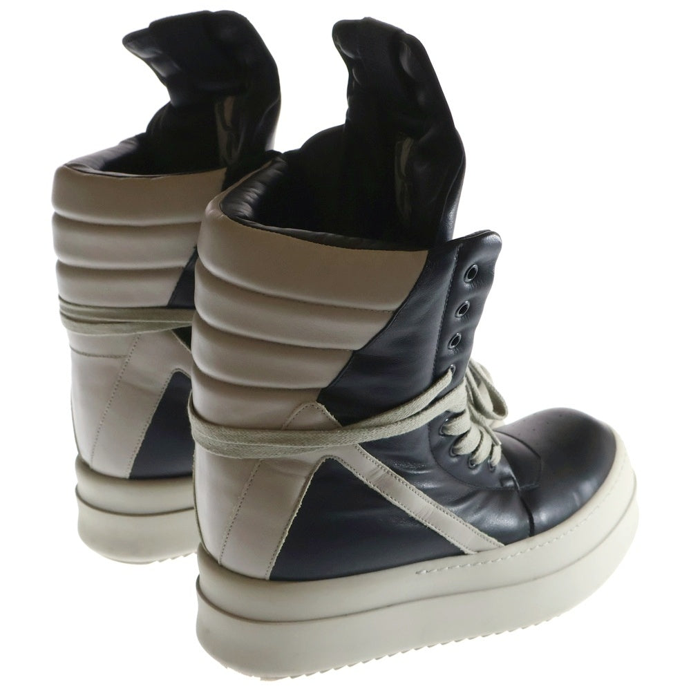Rick Owens(リックオウエンス) MEGA BUMPER GEOBASKET メガバンパー ジオバスケット ハイカットスニーカー グレー/ブラック