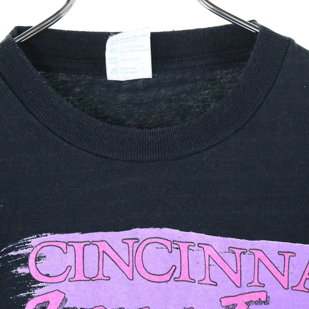 VINTAGE(ヴィンテージ) 90s Cincinnati Jazz Fest 1994 R.KELLY プリント 半袖 Tシャツ ブラック