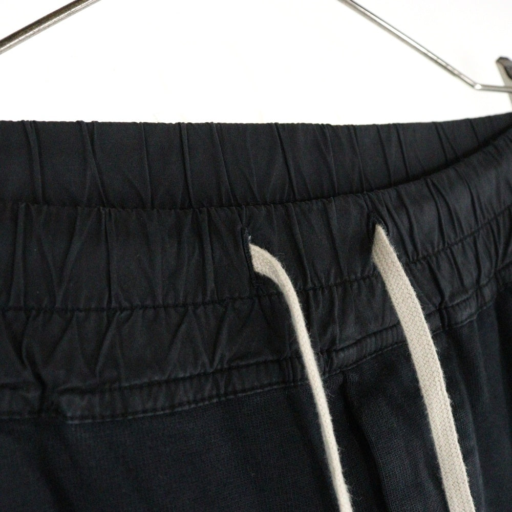 DRKSHDW(ダークシャドウ) 19SS Prisoner Drawstring Pants プリズナー ドローストリング サルエルパンツ ブラック DU19S4394-RIG