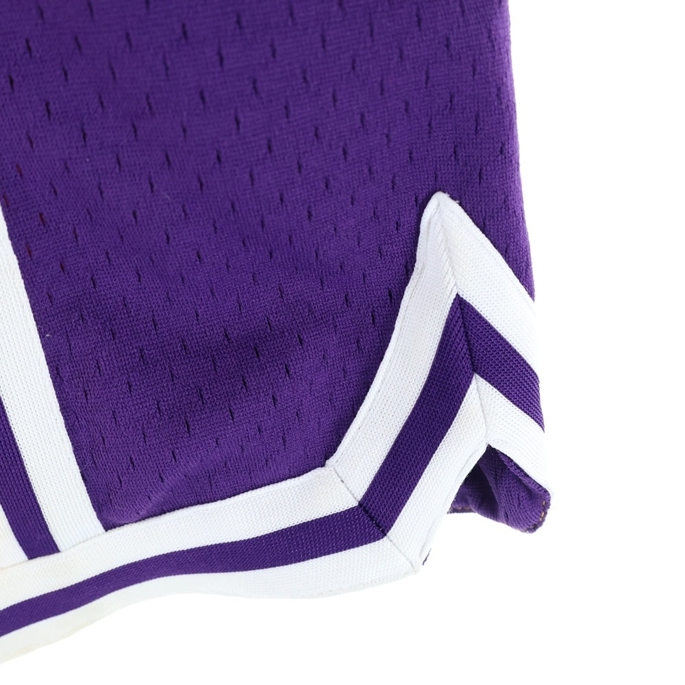Mitchell&Ness(ミッチェル アンド ネス) 21SS Just Don Los Angeles Lakers Shorts ジャストドン ロサンゼルスレイカーズ ショーツ ハーフパンツ イエロー/パープル