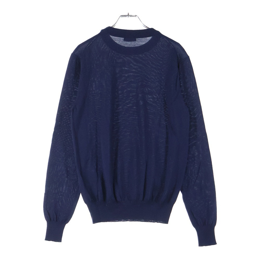 DIOR(ディオール) ×DANIEL ARSHAM ×ダニエルアーシャム ロゴデザイン ニット セーター ネイビー 023M671AT845