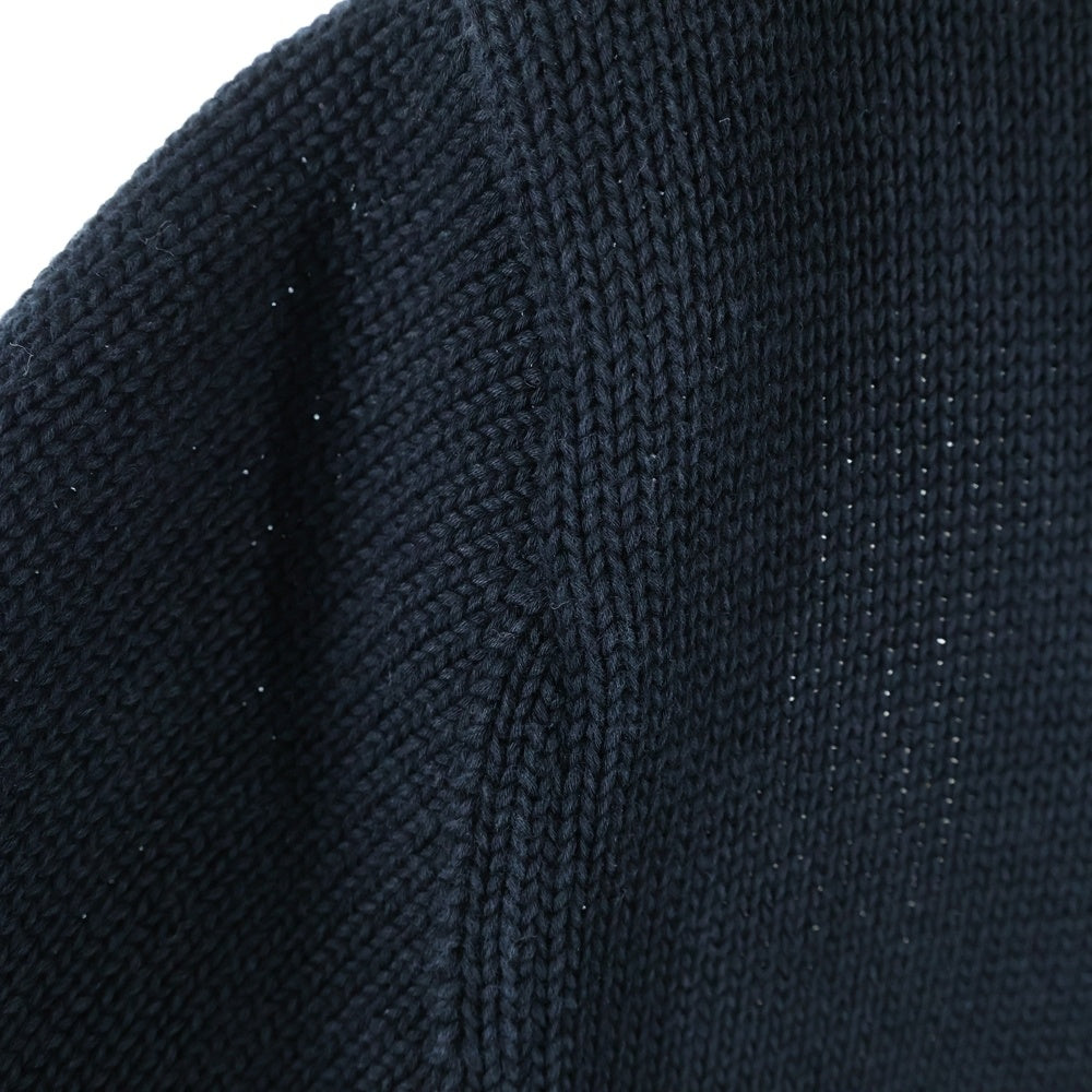 GIVENCHY(ジバンシィ) 22AW 4G ロゴ刺繍 コットン長袖セーター ブラック BM90G9401M