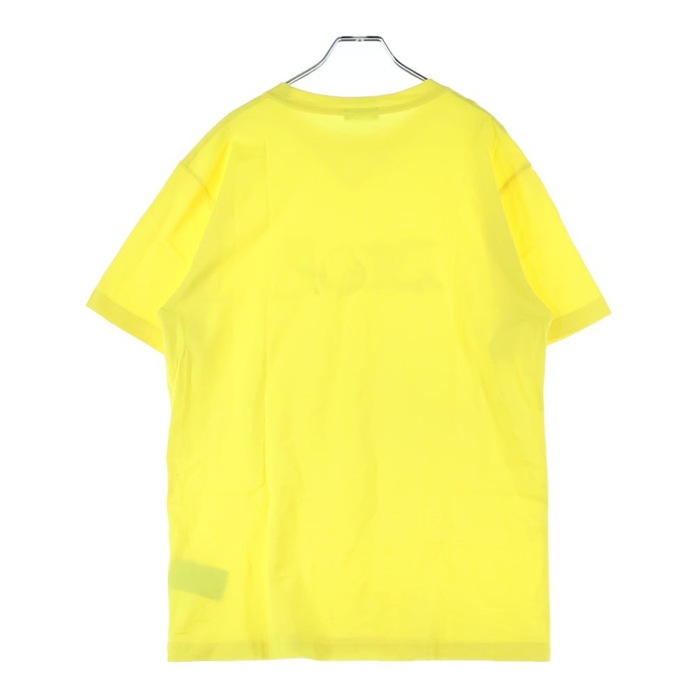 DIOR(ディオール) 21AW ×Peter Doig Logo Tee ピータードイグ フロントロゴ刺繍 半袖Tシャツ イエロー 143J685C0677