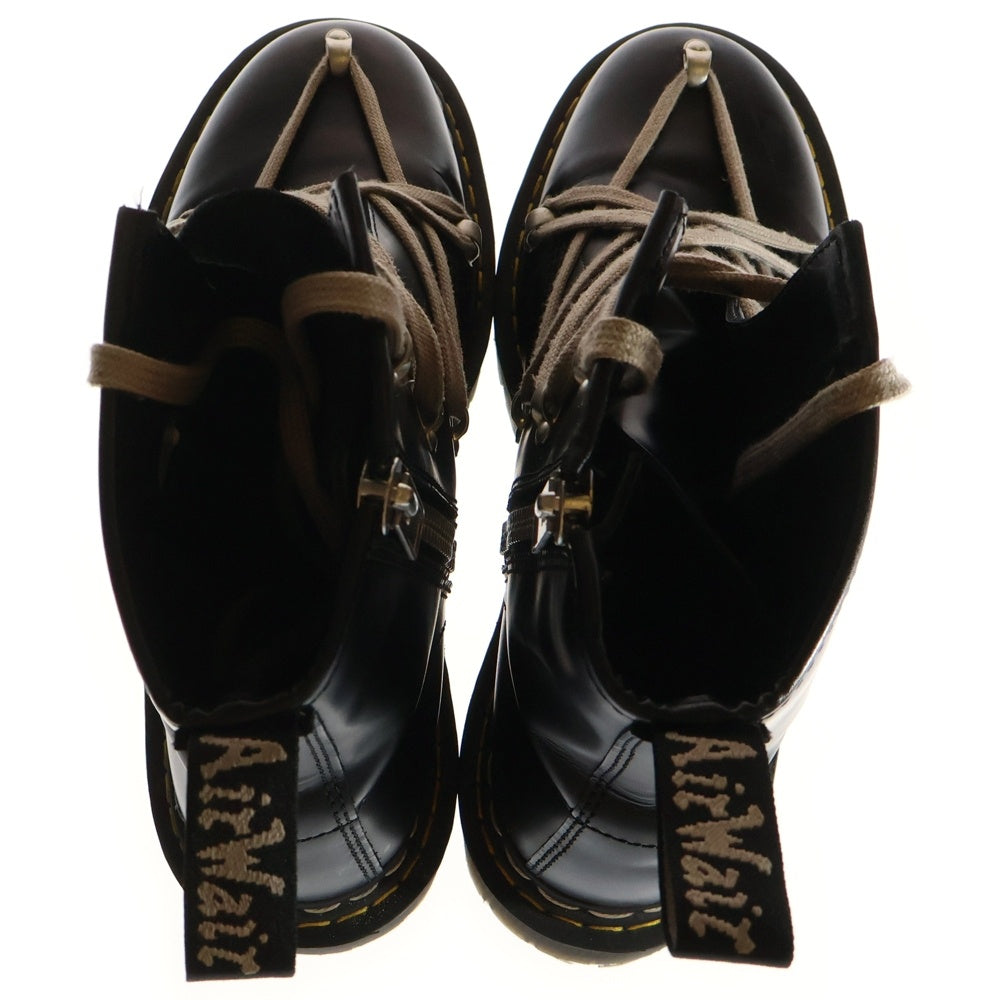 Rick Owens(リックオウエンス) ×Dr.Martens 1460 BEX DS RO ×ドクターマーチン レースアップ サイドジップ ハイカットブーツ ブラック 27019001 UK9/28cm