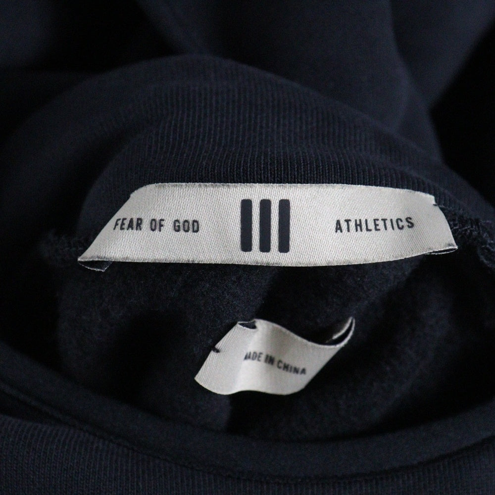 FEAR OF GOD(フィアオブゴッド) ×adidas Heavy Fleece Hoodie ヘビーフリース フーディ スウェットパーカー ブラック IW8925