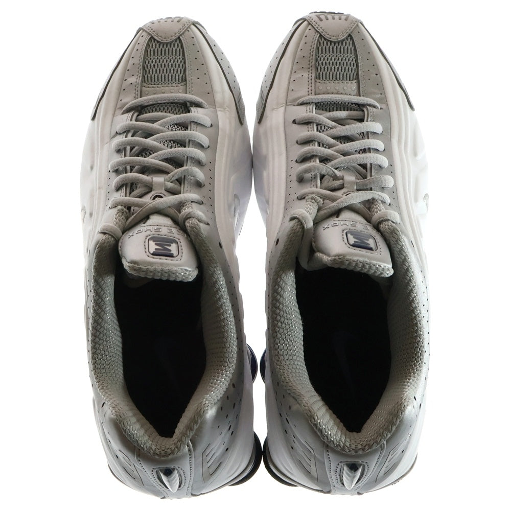 NIKE(ナイキ) SHOX R4 Metallic Silver ショックス ローカットスニーカー メタリックシルバー シルバー/ホワイト/ブルー US9.5/27.5cm HQ1988-102