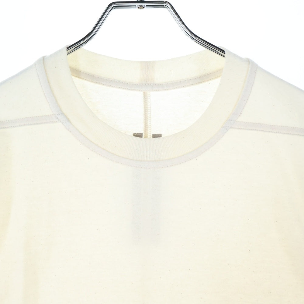 Rick Owens(リックオウエンス) 25SS JUMBO SS フロントプリント半袖Tシャツ カットソー オフホワイト RR01E5238-JNCP3