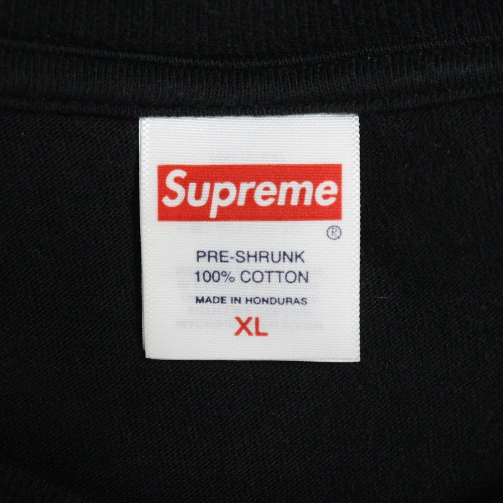 SUPREME(シュプリーム) 25SS Bear Tee ベアープリント半袖Tシャツ ブラック
