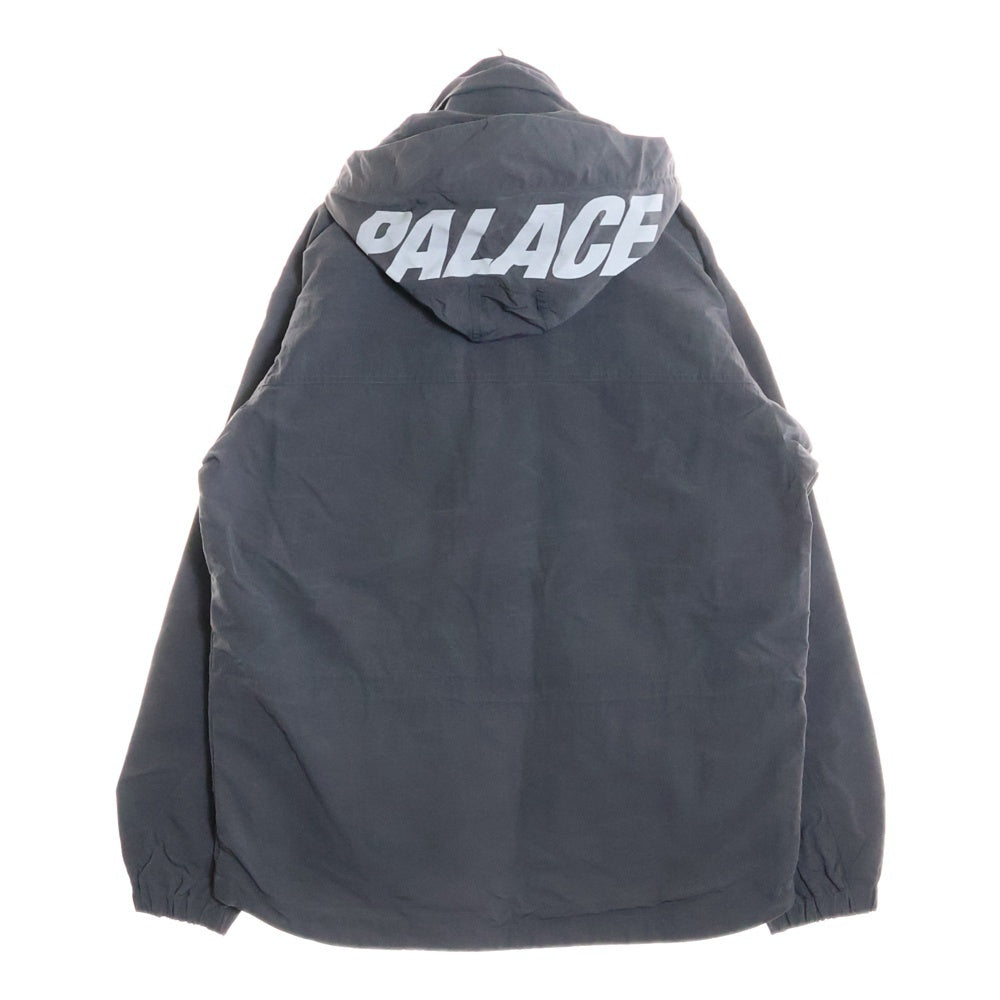 Palace Skateboards(パレススケートボーズ) カーゴポケット アノラック ナイロン フードジャケット グレー