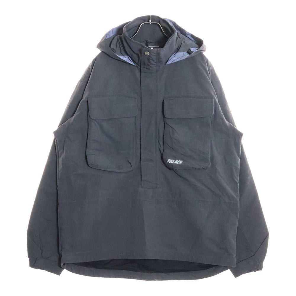 Palace Skateboards(パレススケートボーズ) カーゴポケット アノラック ナイロン フードジャケット グレー