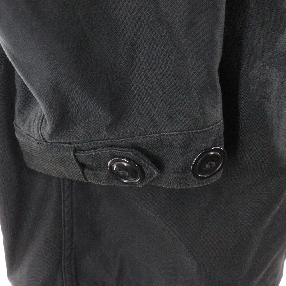 WACKO MARIA(ワコマリア) M-1948 MODS COAT バックロゴプリント モッズコート ブラック