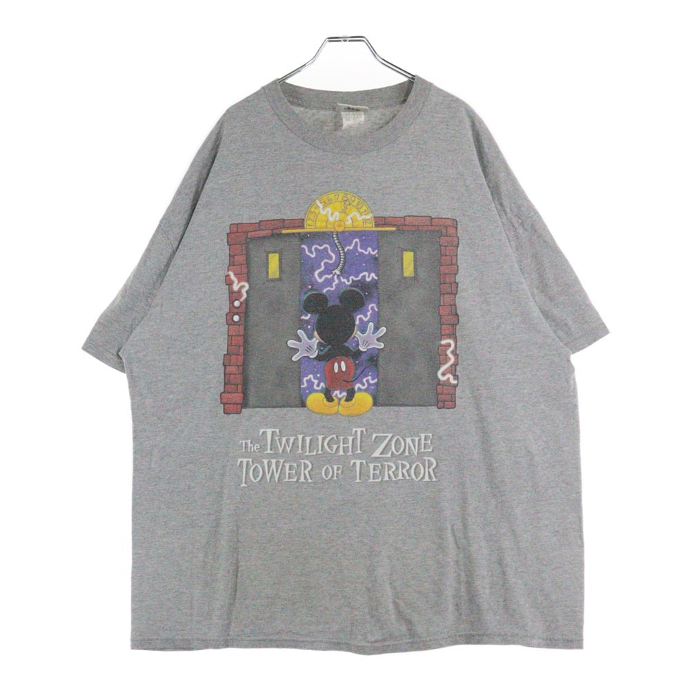 VINTAGE(ヴィンテージ) 00S VINTAGE ヴィンテージ TOWER OF TERROR タワーオブテラー プリント 半袖Tシャツ カットソー グレー