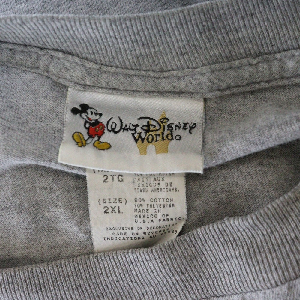 VINTAGE(ヴィンテージ) 00S VINTAGE ヴィンテージ TOWER OF TERROR タワーオブテラー プリント 半袖Tシャツ カットソー グレー