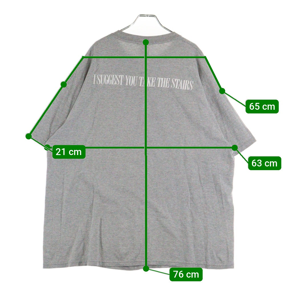 VINTAGE(ヴィンテージ) 00S VINTAGE ヴィンテージ TOWER OF TERROR タワーオブテラー プリント 半袖Tシャツ カットソー グレー