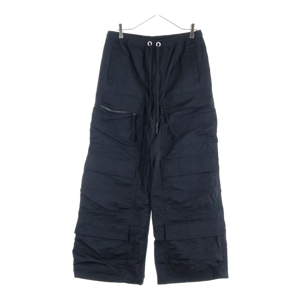 BREATH(ブレス) NEW RICH TRIPLE CARGO PANTS ドローコード ナイロン カーゴパンツ ブラック