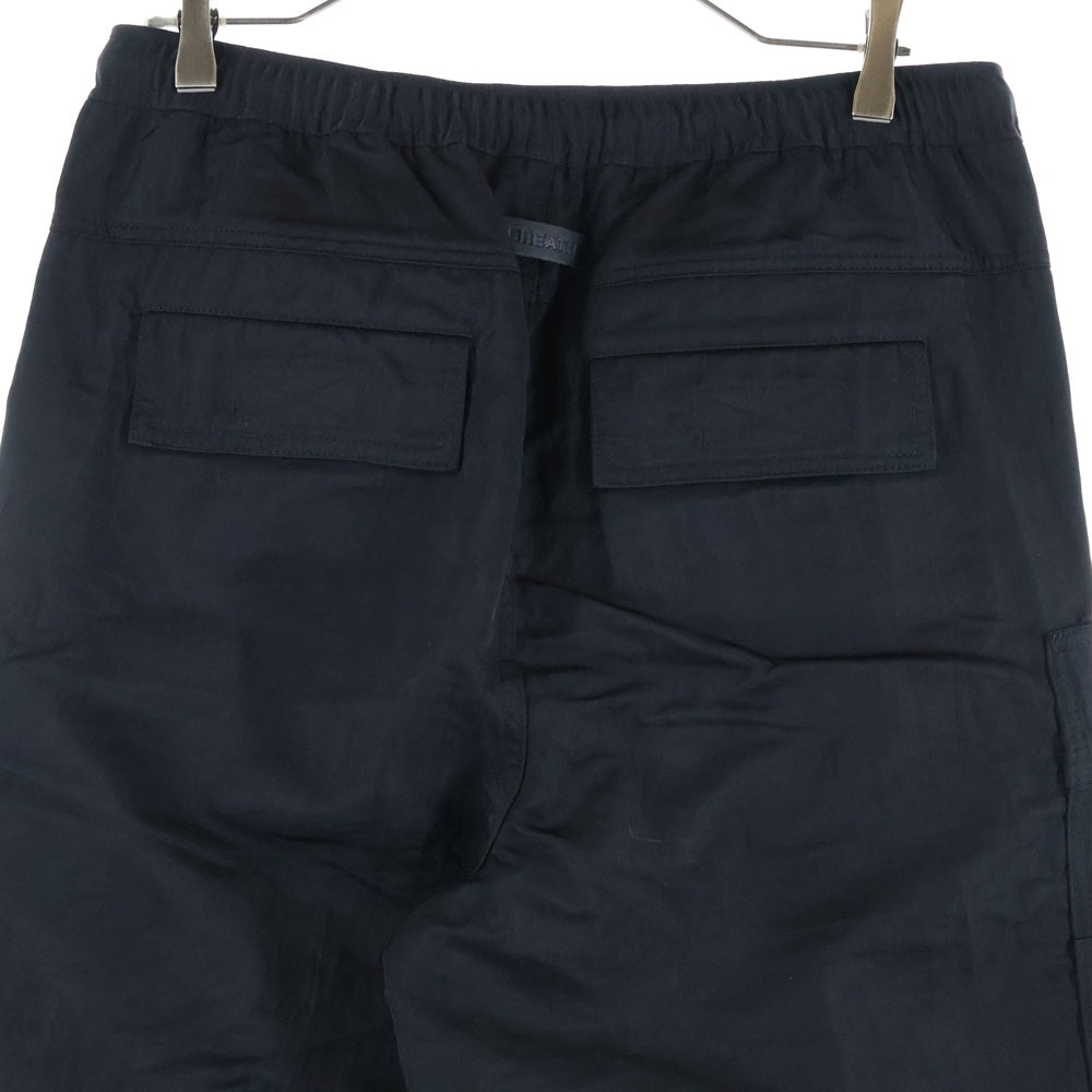 BREATH(ブレス) NEW RICH TRIPLE CARGO PANTS ドローコード ナイロン カーゴパンツ ブラック