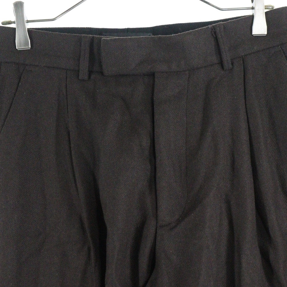 AMIRI(アミリ) ワイドウールスラックスパンツ ブラウン SR3KA0039SMRW005