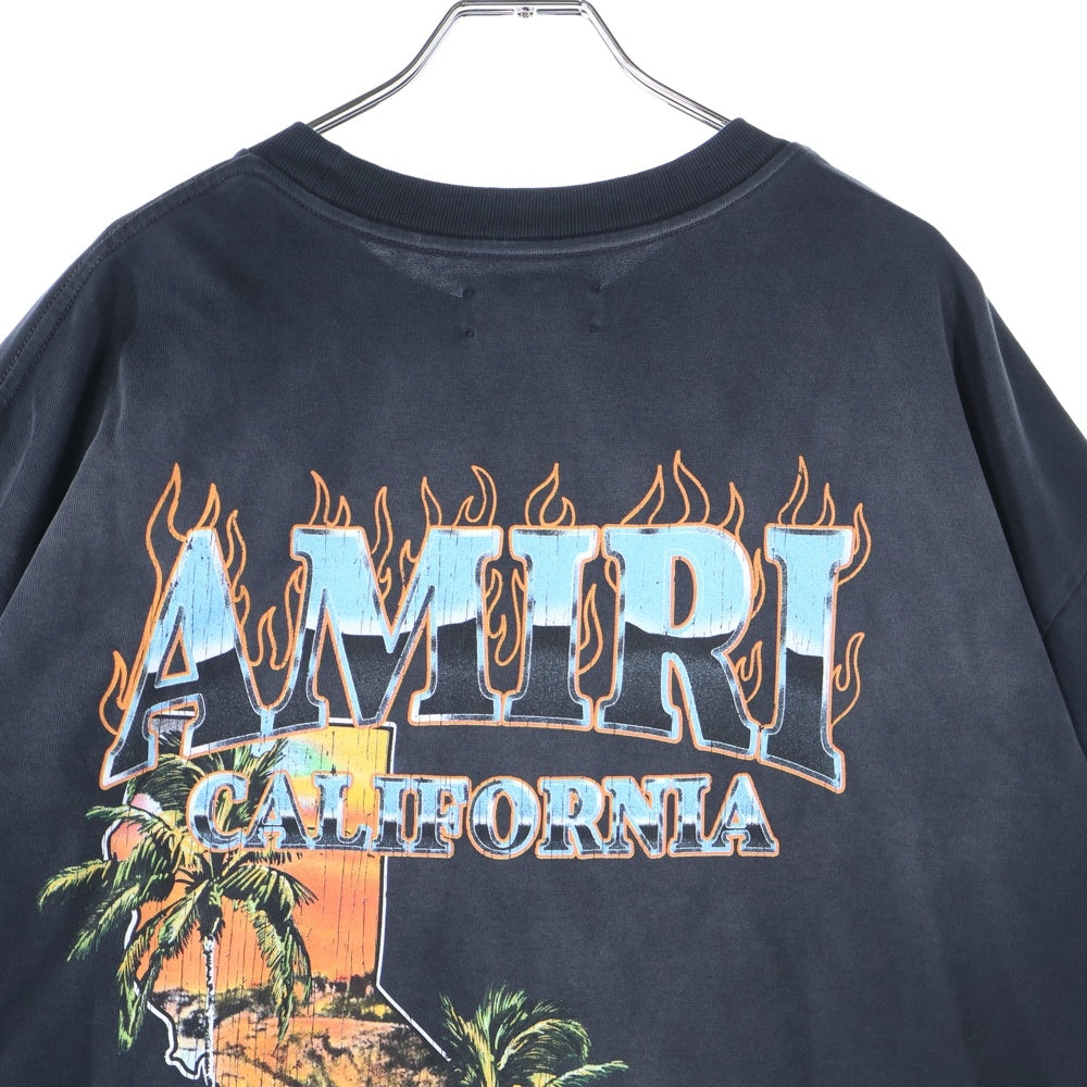 AMIRI(アミリ) Sunny Place TEE バックロゴプリント オーバーサイズ半袖シャツ