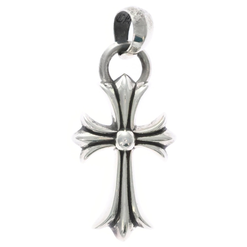 CHROME HEARTS(クロムハーツ) CH CRS SML W/BALE Wベイル スモールCHクロス ペンダントトップ シルバー BCA218
