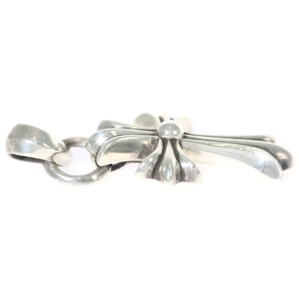 CHROME HEARTS(クロムハーツ) CH CRS SML W/BALE Wベイル スモールCHクロス ペンダントトップ シルバー BCA218