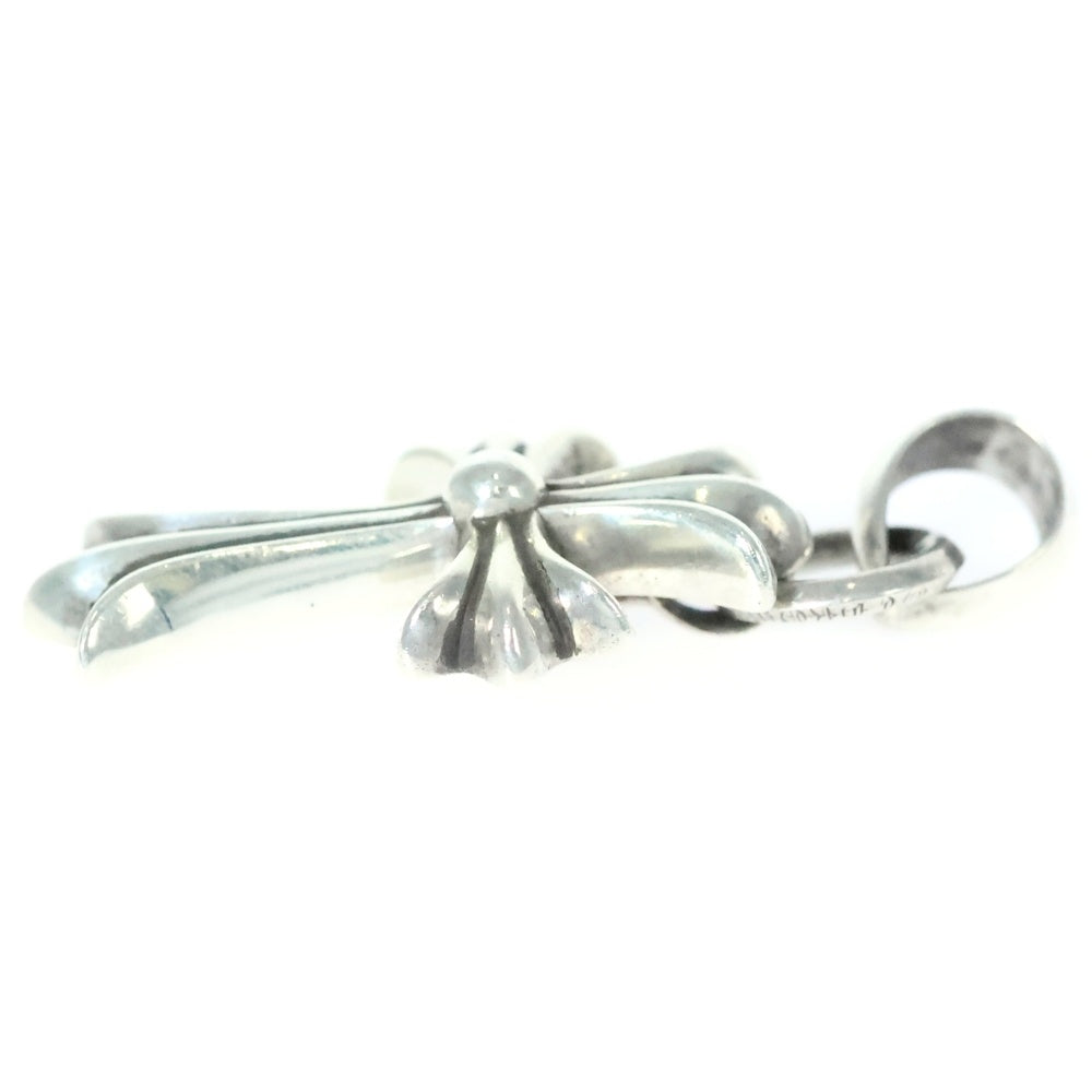 CHROME HEARTS(クロムハーツ) CH CRS SML W/BALE Wベイル スモールCHクロス ペンダントトップ シルバー BCA218