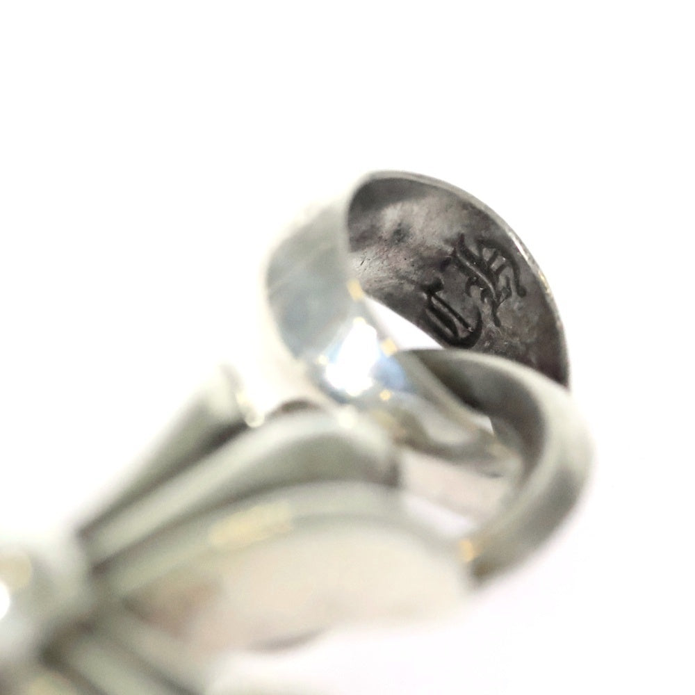 CHROME HEARTS(クロムハーツ) CH CRS SML W/BALE Wベイル スモールCHクロス ペンダントトップ シルバー BCA218