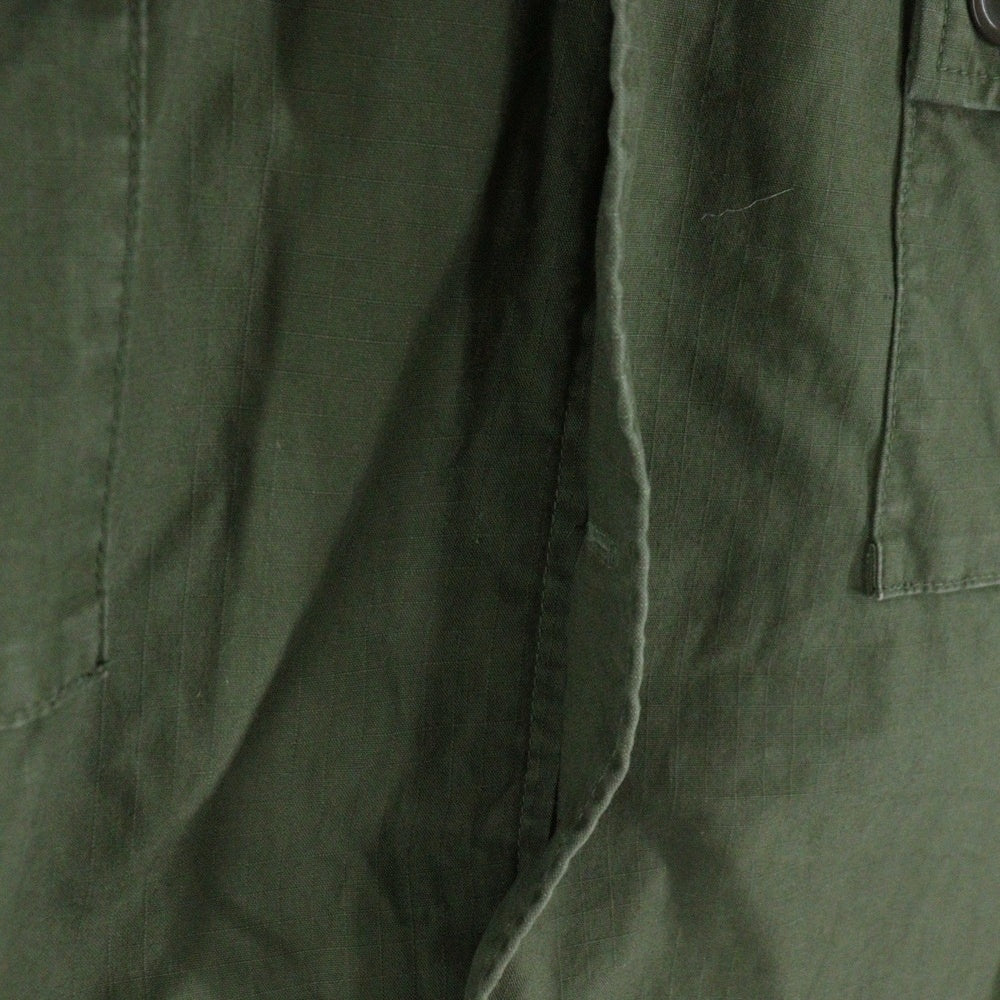 WACKO MARIA(ワコマリア) ARMY L/S SHIRTS バックロゴプリント アーミー長袖シャツ カーキ