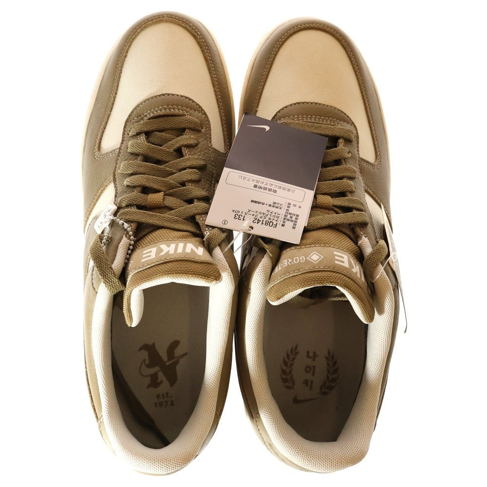 NIKE(ナイキ) AIR FORCE1 Low GORE-TEX Hangul Day エアフォース1 ロー ゴアテックス ハングルデイ ローカットスニーカー シューズ ベージュ US12/30cm FQ8142-133