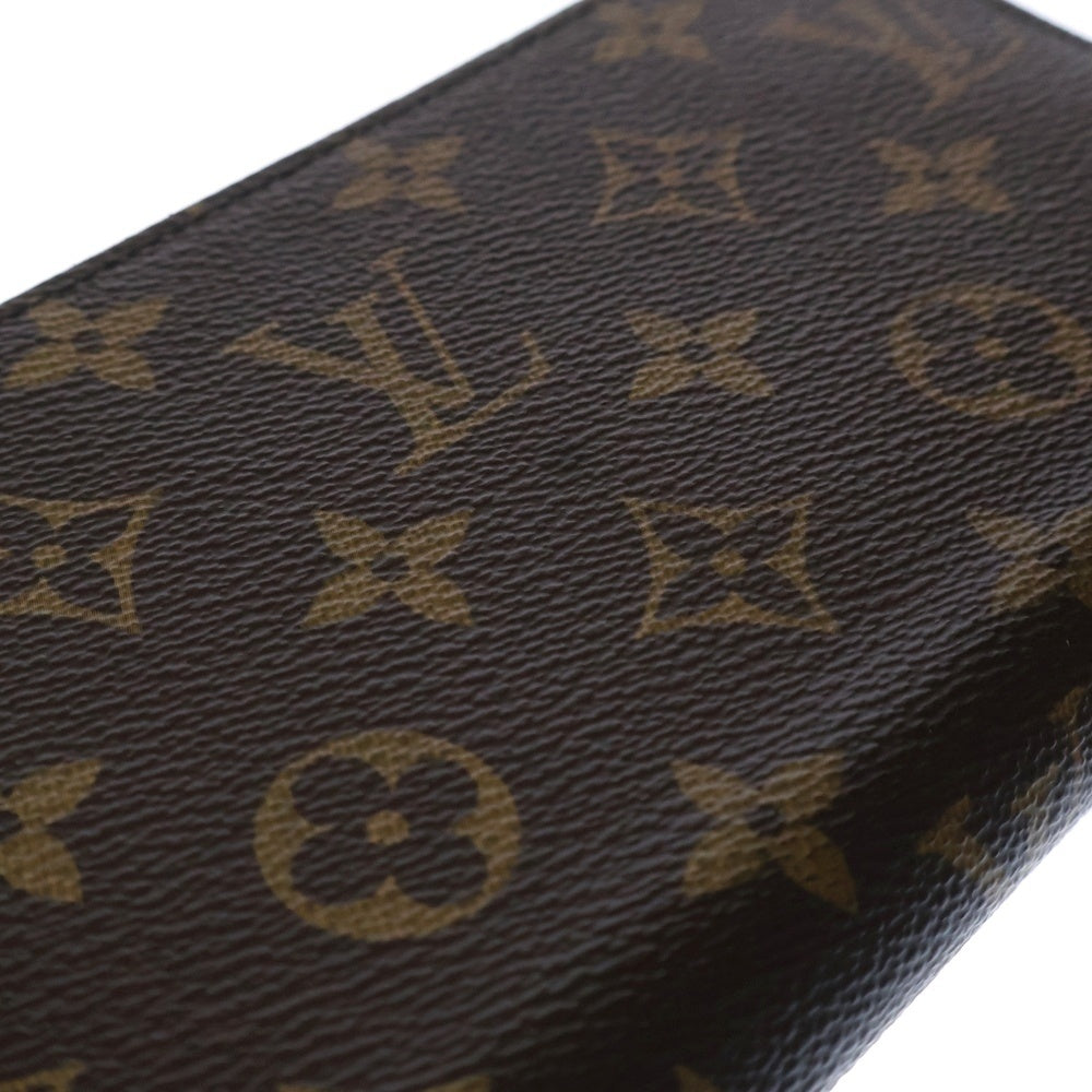 LOUIS VUITTON(ルイヴィトン) モノグラム レザー ジッピーウォレット 長財布 ブラウン M42616