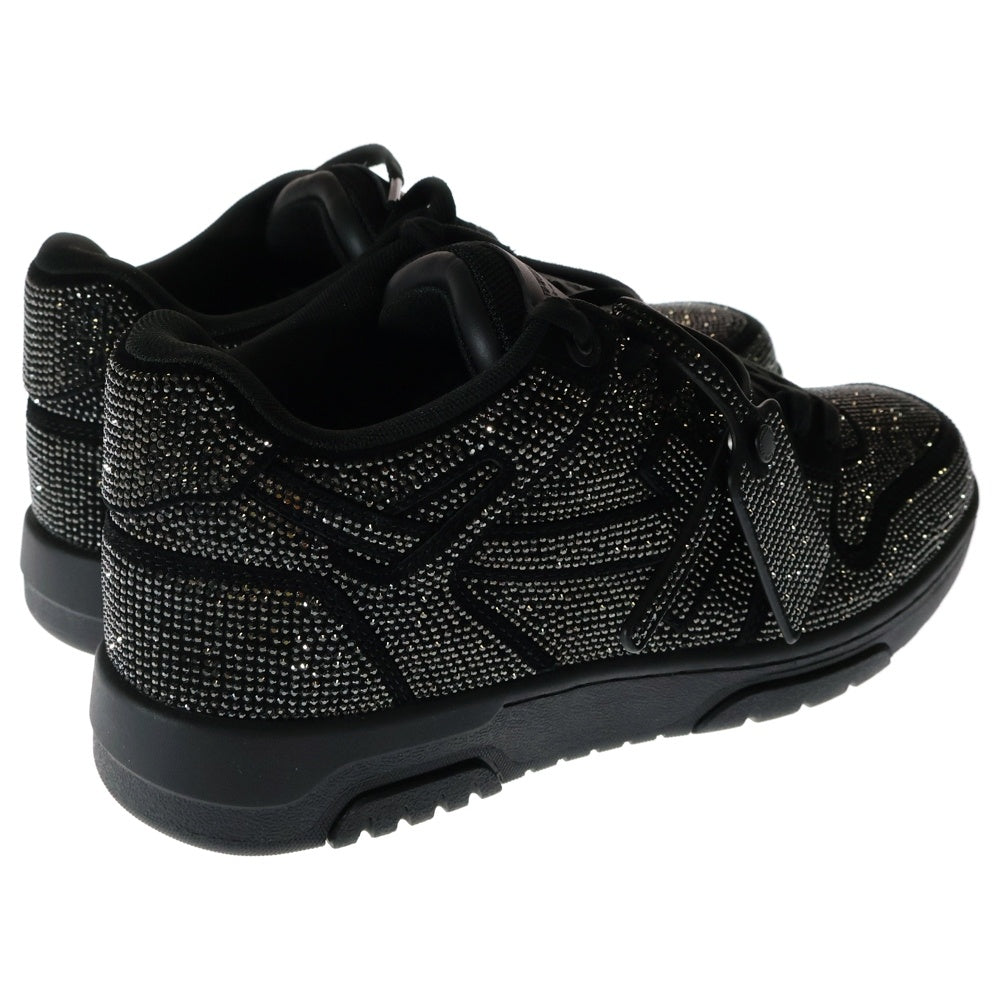 OFF-WHITE(オフホワイト) Out Of Office アウトオブオフィス ライトストーン ローカットスニーカー ブラック OMIA189S24LEA0131010
