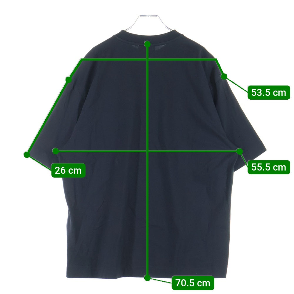 OFF-WHITE(オフホワイト) 24SS SKATE-FIT PRINTED T-SHIRT ロゴプリントTシャツ ブラック OMAA120S24JER008
