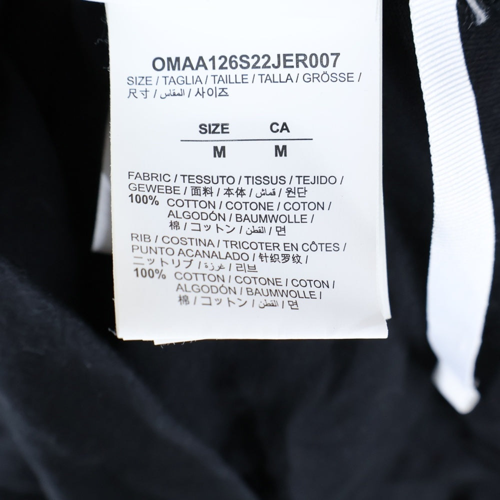 OFF-WHITE(オフホワイト) 18AW 3D Diagonal Logo Tee 3D ダイアゴナル ロゴ 半袖カットソー Tシャツ ブラック OMAA126S22JER007