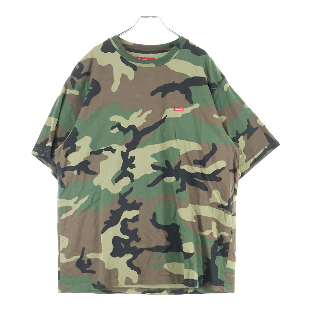 SUPREME(シュプリーム) 25SS Small Box Tee カモフラージュ スモールボックス パッチ 半袖Tシャツ カーキ