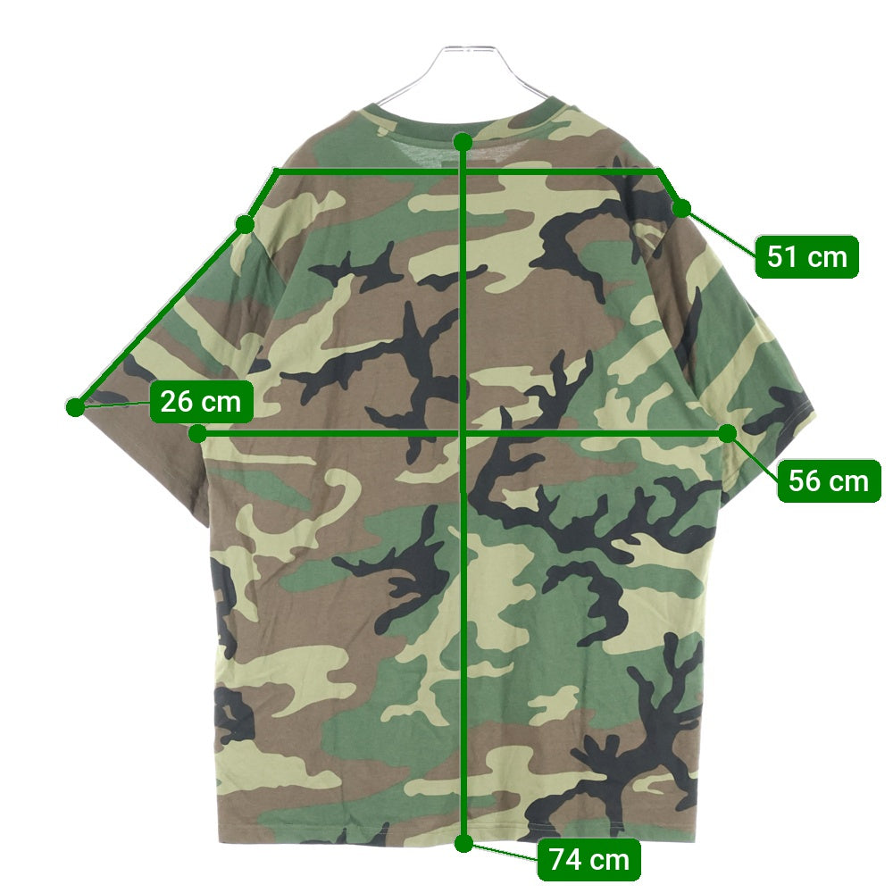 SUPREME(シュプリーム) 25SS Small Box Tee カモフラージュ スモールボックス パッチ 半袖Tシャツ カーキ