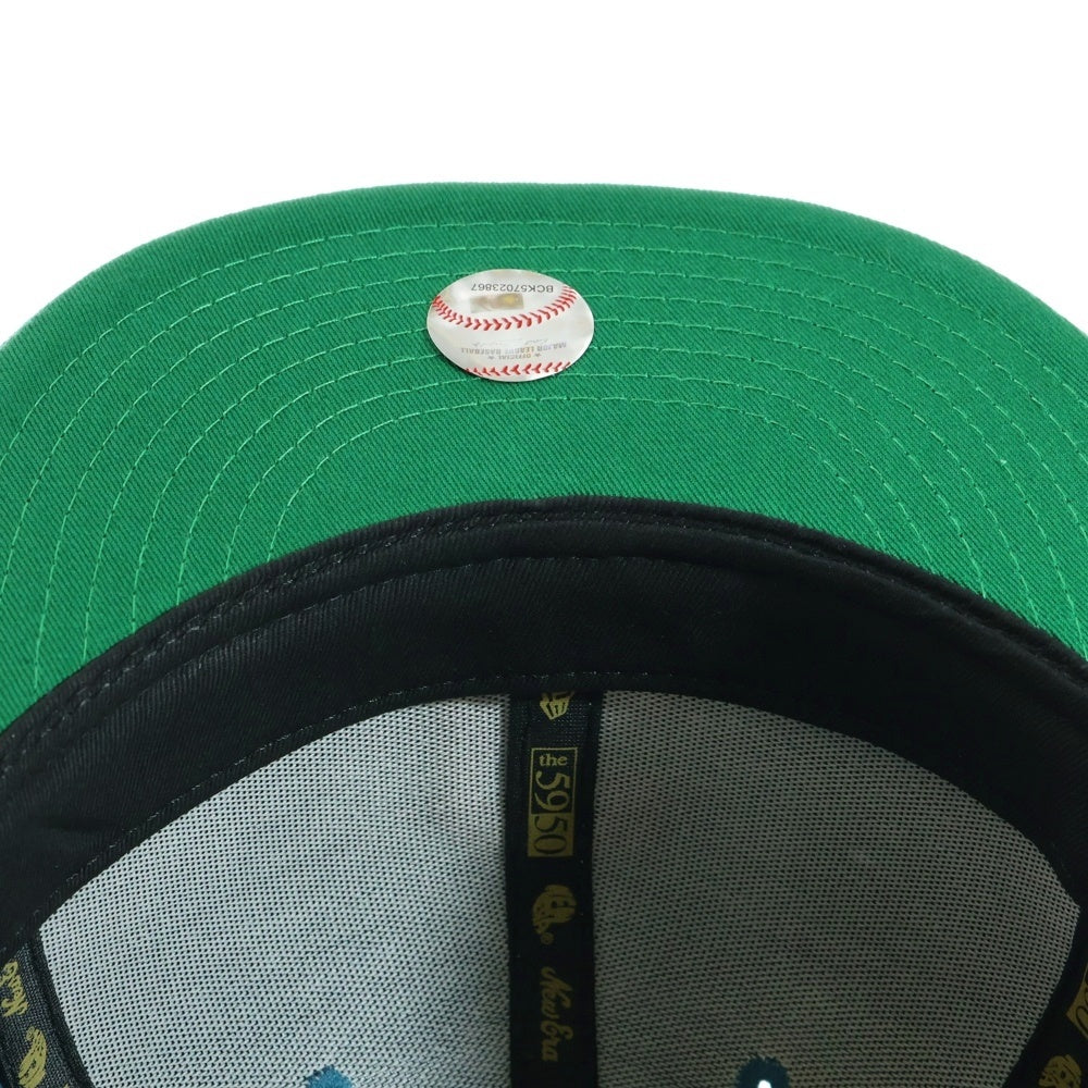 NEW ERA(ニューエラ) 59FIFTY DAY Memorial Collection クリーブランド・ガーディアンズ ベースボールキャップ エメラルドグリーン