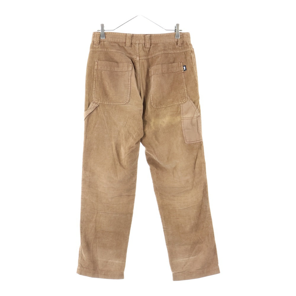 STUSSY(ステューシー) ダブルニー コーデュロイ ペインターパンツ ブラウン