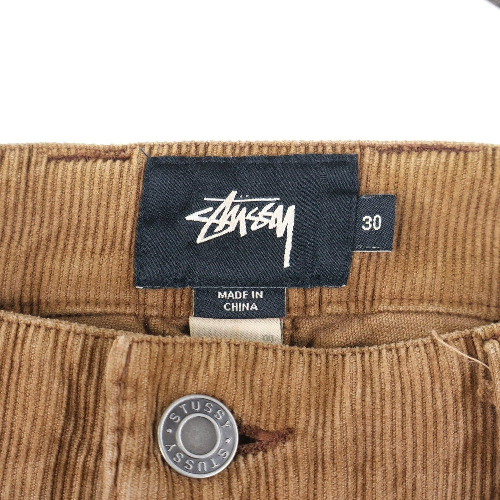 STUSSY(ステューシー) ダブルニー コーデュロイ ペインターパンツ ブラウン
