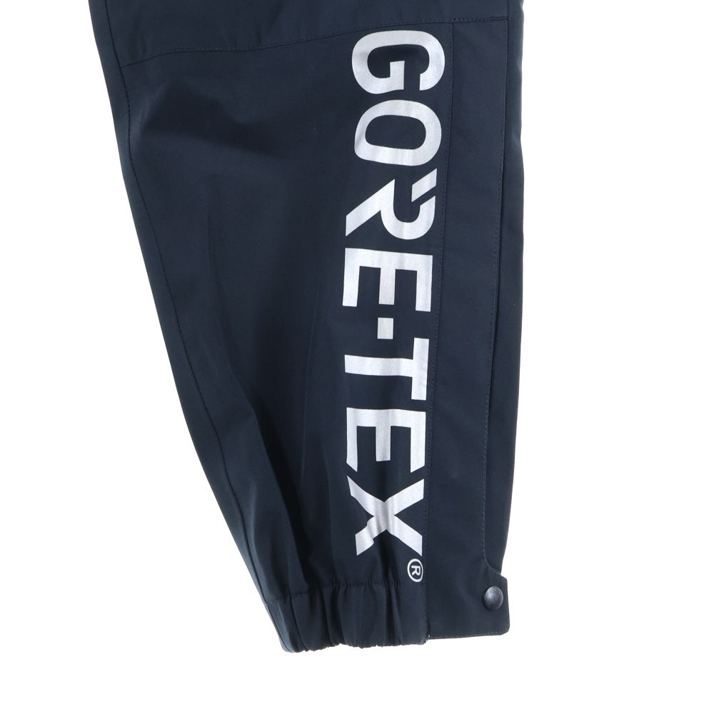 STUSSY(ステューシー) GORE-TEX ロゴプリント トラックパンツ ブラック