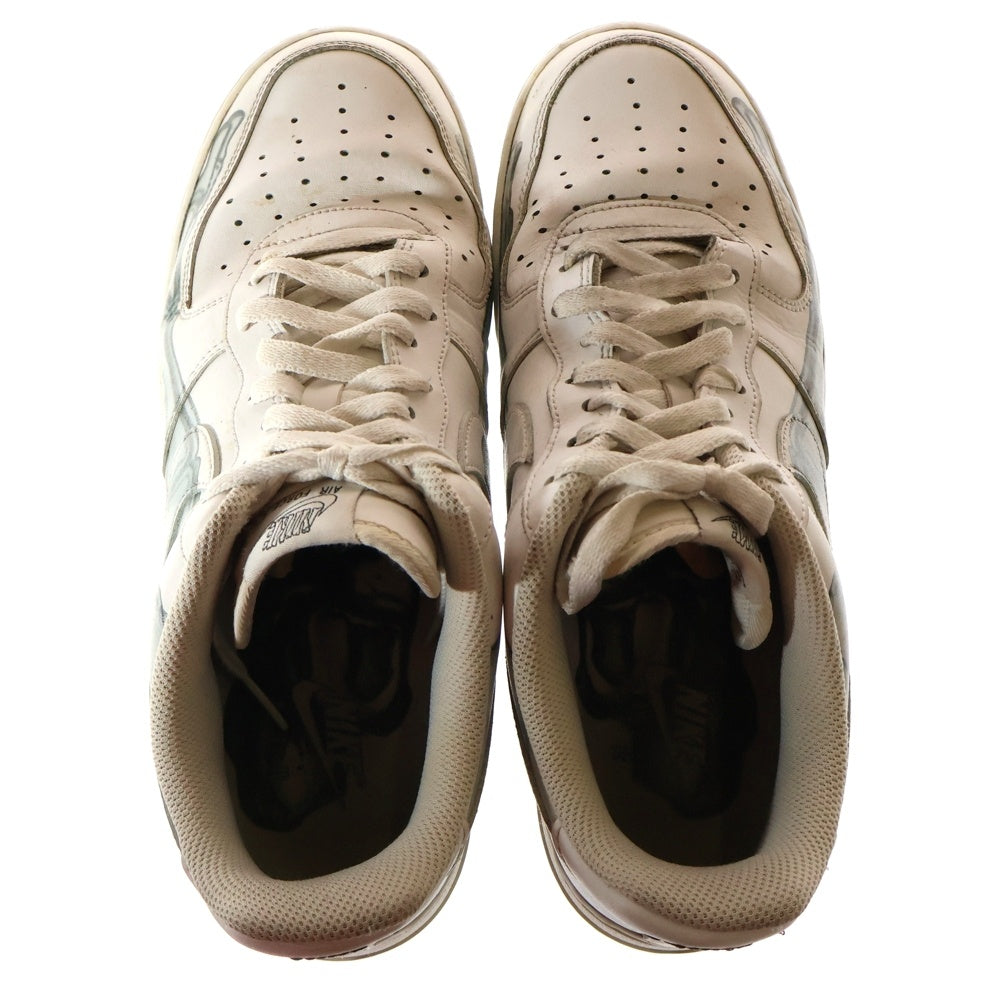 NIKE(ナイキ) AIR FORCE 1 LOW WHITE SKELETON エアフォース1ホワイトスケルトン ローカットスニーカー ホワイト US10.5/28.5cm BQ7541-100