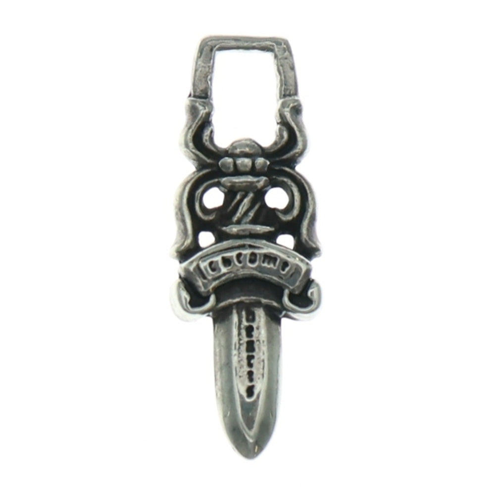 CHROME HEARTS(クロムハーツ) #5 DAGGER ZIP1 #5ダガージップ シルバーネックレストップ シルバー