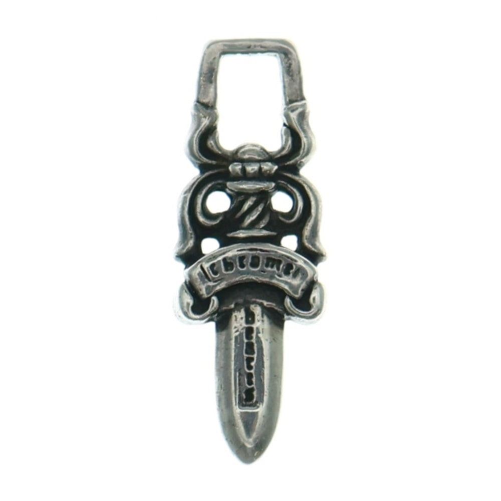 CHROME HEARTS(クロムハーツ) #5 DAGGER ZIP1 #5ダガージップ シルバーネックレストップ シルバー