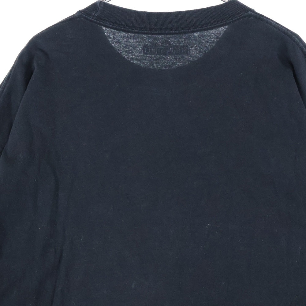 VINTAGE(ヴィンテージ) SESAMI STREET セサミストリート フロントプリント クルーネック半袖Tシャツ カットソー ブラック