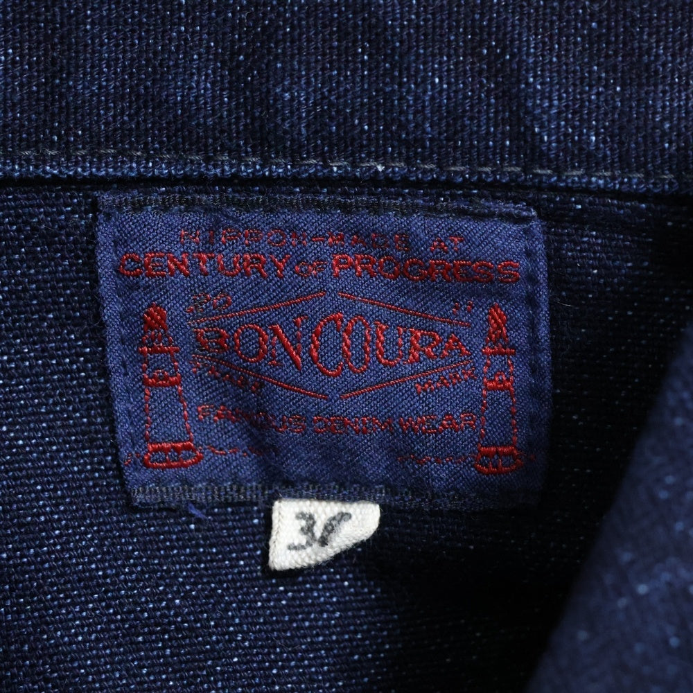BONCOURA(ボンクラ) B91 Duck indigo 12th Anniversary Model デニムジャケット インディゴ